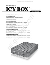 ICY BOX IB-PBb10400 Manual