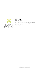 Nayar Systems BVA Manual Del Usuario