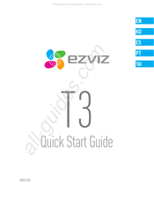 Ezviz T3 Guia De Inicio Rapido