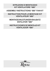 Royal 680 Instrucciones De Montaje