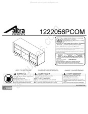 Altra Furniture 1222056PCOM Instrucciones De Montaje