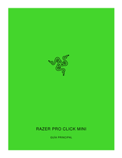 Razer PRO CLICK MINI Guia Principal