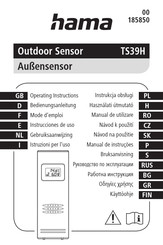 Hama 185850 Instrucciones De Uso