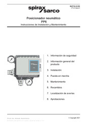 Spirax Sarco PP6 Instrucciones De Instalación