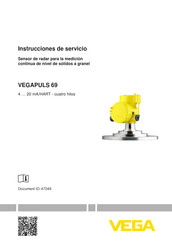 Vega VEGAPULS 69 Instrucciones De Servicio