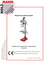 HOLZMANN MASCHINEN ZS40HS Manual De Instrucciones