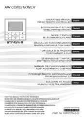 Fujitsu UTY-RVN-M Serie Manual De Funcionamiento