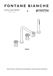 Fantini Rubinetti P065U Instrucciones