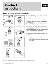 Viega ProPress Manual De Instrucciones