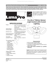 LumaPro Dualbrite 2LBN5 Manual De Instrucciones Y Partes