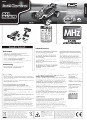 REVELL MAD MACHINE 24515 Manual Del Usuario