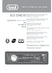 Trevi XCD 5740 BT Manual Del Usuario