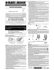 Black and Decker FSL18 Manual De Instrucciones