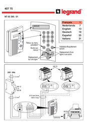 LEGRAND 407 75 Manual Del Usuario