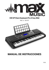 Max Music 130.107 Manual De Instrucciones