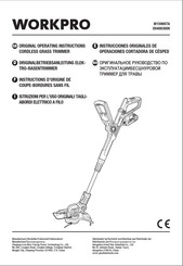 WorkPro W159007A Instrucciones Originales De Operaciones