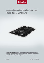 Miele SmartLine CS 7102-1 FL Instrucciones De Manejo Y Montaje