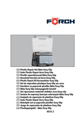 Forch 4916 3 Manual Del Usuario