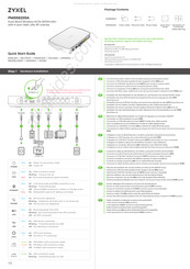 Zyxel PMG5622GA Guia De Inicio Rapido