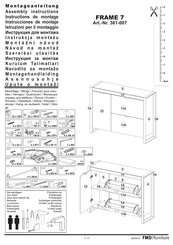 FMD Furniture FRAME 7 361-007 Instrucciones De Montaje