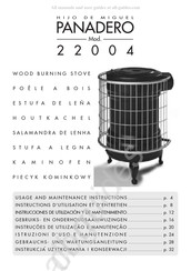 Panadero 22004 Instrucciones De Utilización Y De Mantenimiento