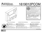 Dorel Ameriwood 1619012PCOM Instrucciones De Montaje