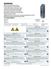 Siemens 3NP1141 Serie Guia Del Usuario