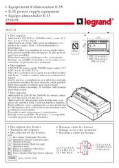 Legrand E-35 Guia De Inicio Rapido