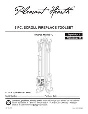 Pleasant Hearth FA995TC Manual De Instrucciones