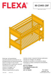 Flexa 80-23401-20F Instrucciones De Montaje Y Uso