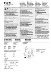 Eaton XTCEXFBG Serie Instrucciones De Montaje