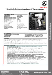 BGS technic 3211 Manual De Instrucciones