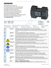 Siemens 3KC0-2NE00 - 0AA0 Serie Instrucciones De Instalación