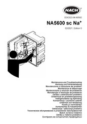Hach NA5600 sc Mantenimiento Y Solución De Problemas
