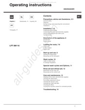 Hotpoint LFF 8M116 Manual De Instrucciones