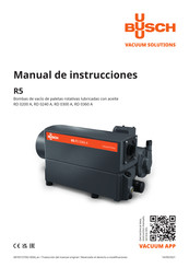 BUSCH RD 0240 A Manual De Instrucciones