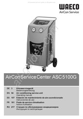 Waeco AirCon Service Center ASC5100G Instrucciones De Uso