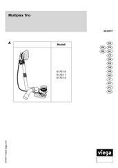 Viega Multiplex Trio 6170.11 Instrucciones De Montaje