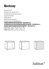 Habitat Bocksey 965097 Manual Del Usuario