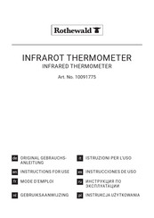Rothewald 10091775 Instrucciones De Uso