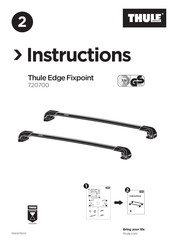 Thule Edge Fixpoint 720700 Guia De Inicio Rapido