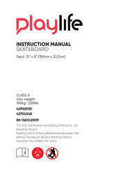 playlife 42704348 Manual De Usuario