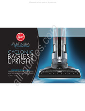 Hoover PLATINUM UH70010CA Manual Del Usuario