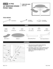 Uline H-7952 Instrucciones De Montaje