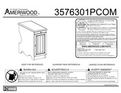 Dorel Ameriwood 3576301PCOM Instrucciones De Montaje