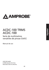 Amprobe ACDC-100 TRMS Guia Del Usuario