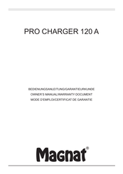 Magnat PRO CHARGER 120 A Manual Del Usuario