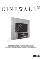 HDM CINEWALL Instrucciones De Montaje