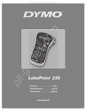 Dymo LabelPoint 250 Guia Del Usuario
