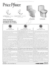 Price Pfister VTP-E40W Instrucciones De Instalación